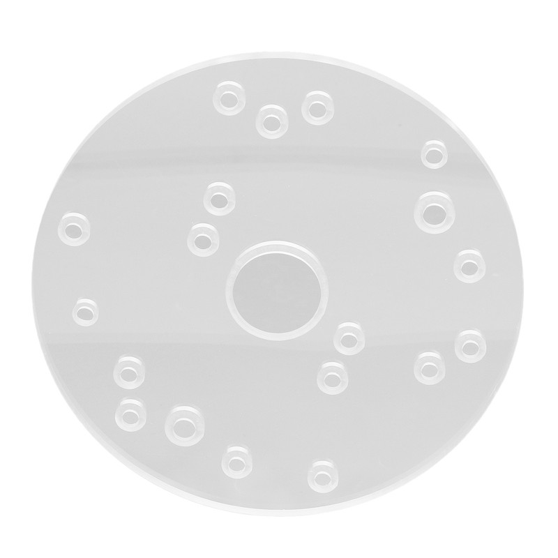 Universal Router Plate Kit Acrylic Baseplate for Bosch 6 1/2in
