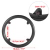 X AUTOHAUX 42 Teeth 9.7-10.7cm Bicycle Crankset Chain Wheel Cover