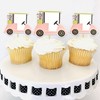Gostman 8PCS Golf Cart Cupcake Toppers