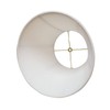 Royal Designs Modified Bell Lamp Shade, White, 10 x 16