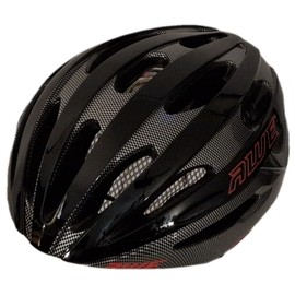 AWE® AWESprint™ Adult In Mould E-Bike/Bike Helmet Carbon/Black/Red 55-58cm *FREE 5 YEAR CRASH REPLACEMENT*