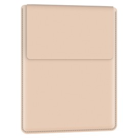 BVYA 13.3-14" Sleeve, PU Leather Laptop Case Compatible with New MacBook Air 13.6/Pro/Max M2/M1 A2779 A2442 14, 13.5 Surface 5/4/3/2/1, Compatible with Laptop 2022 Pro 14 inch