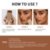 3 Pcs Beauty Balm Serum Boosted Skin Tint Foundation Stick