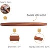 Muso Wood French Rolling Pin and Silicone Baking Mat Set,