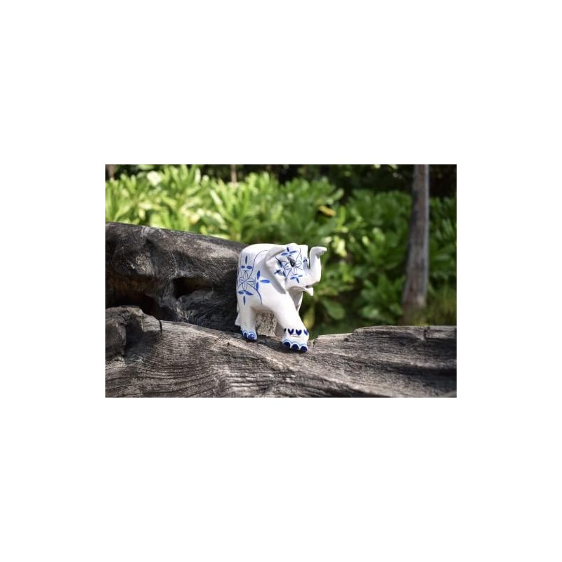 Traditional Showpiece Indian Rajasthani Elephant Figurine Sculpture Home Décor Decoration