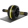 BODYTECH Abs Exercise Rollers Wheels workout for Abdominaland Core Strength