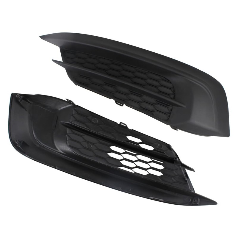 2Pcs Front Bumper Fog Light Cover Assembly Compatible with Honda