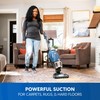 Vacmaster UB0302E Bagged Upright Vacuum Lightweight Cleaner 2-Motor Power Suction