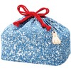Takenaka T-56472 Drawstring Bag, Denim, Size L, Blue, 3.9 x