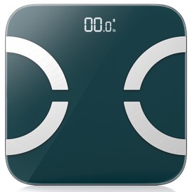 NLV Smart Scale for Body Weight, Digital Bathroom Scale LED Display, BMI, Body Fat, Muscle Mass 18 Body Composition Monitor Health Analyzer Sync Fitness Apps (Green)