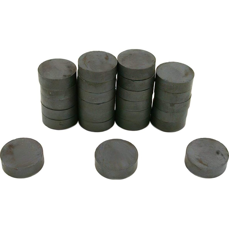 25 Disc Craft Magnets 3/4" (Solid)