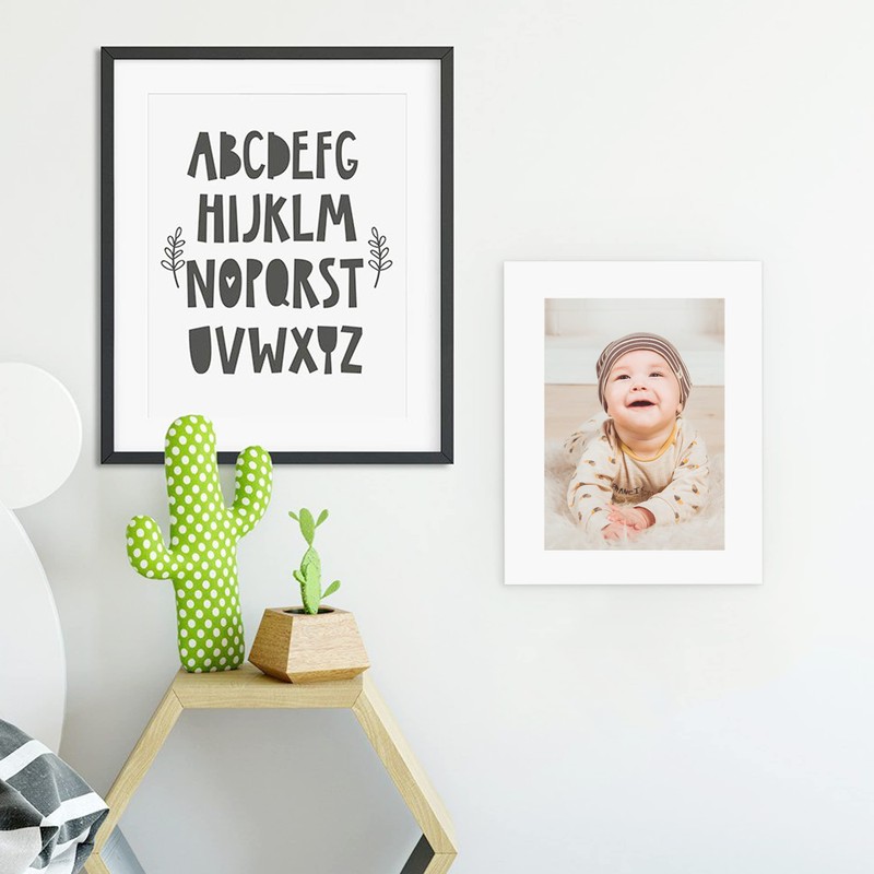 Somime 10 Pack Backing Boards, 8x10 Uncut White Mats Matboards,