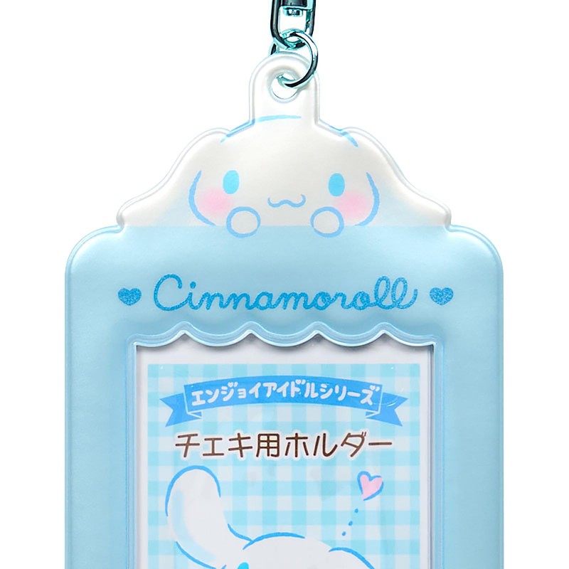Sanrio 494135 Cinnamo Roll PVC Steel Holder for Cheki Cenamo