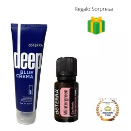 Doterra Deep Blue Rub Crema + Gaulteria ( Wintergreen) Doterra