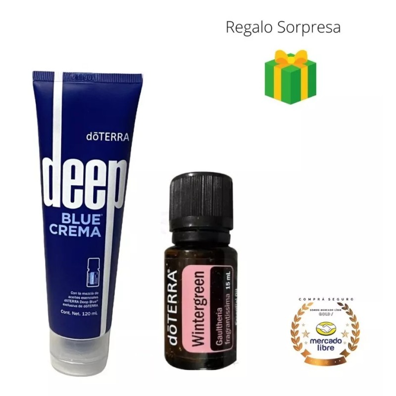 Doterra Deep Blue Rub Crema + Gaulteria ( Wintergreen) Doterra
