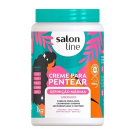 Salon Line Salon Line - Linha Creme para Pentear - Definicao Maxima 1000 Gr - (Combing Cream - Maximum Definition Net 35.27 Oz)
