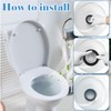 Gzcnsel RV Toilet Seal Kit 4-Pack, Compatible with Dometic 300/310/320