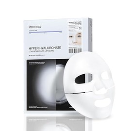 Mascarilla de gel de hidratación profunda con ácido hialurónico Hyper Hyaluronate, 10 unidades, para pieles con piel sensible, hidratación concentrada