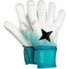 Derbystar Pro Grip Aqua Goalkeeper Gloves White/Turquoise/Black 8