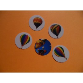 Unbranded Pre Cut One Inch Bottle Cap Images HOT AIR BALLOONS Free Shipping - photo, 40 images