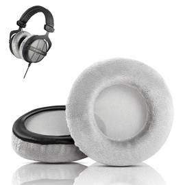 DT770 PRO Ohrpolster Ersatz Kompatibel mit Beyerdynamic DT 990 PRO DT 770 DT990 DT770 PRO Kopfhörer Ohrpolster Kissen (Weiches Gewebe/Hochwertiger Schaumstoff)