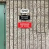 All Quality Fancy Beware of Dog Wall or Door Sign