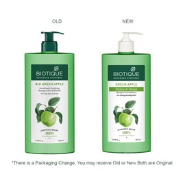 Biotique Bio Green Apple Fresh Daily Purifying Shampoo and Conditioner for Oily Scalp and Hair, 650ml