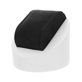 HOMSFOU White Watch Display Stand, Beautiful Watch Organizer for Nightstand Dresser Jewelry Store - 3.2 X 3.2 X 2.8 Inches