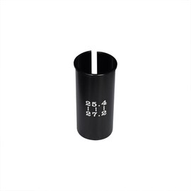 Lotatheta Set of 4 Sizes Bike Seat Post Adapter Shim Seat Post Adapter Bicycle Seat Tube Conversion Sleeve 25.4mm to 27.2/28.6/30.9/31.6mm 60mm Length Aluminum Alloy for Road Mountain Bike MTB