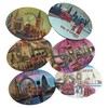 6 London Souvenir Magnet - Union Jack Picture Magnet -