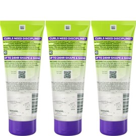 Garnier Garnier Fructis Style Curl Scrunch Controlling Gel for Shape & Shine, 6.8 Fl Oz, 3 Count (Packaging May Vary)