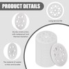 TXZWJZ 200pcs Plastic Flat Washers - 45mm Polypropylene Washers with