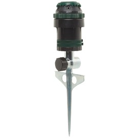 Orbit 58573N H2O-6 Gear Drive Sprinkler, Spike B 58573, Green