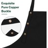 Apron for Men Women With Adjustable Straps And Large Pockets,