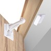 Upgraded Invisible Baby Proofing Cabinet Latch Locks (10 Pack) -