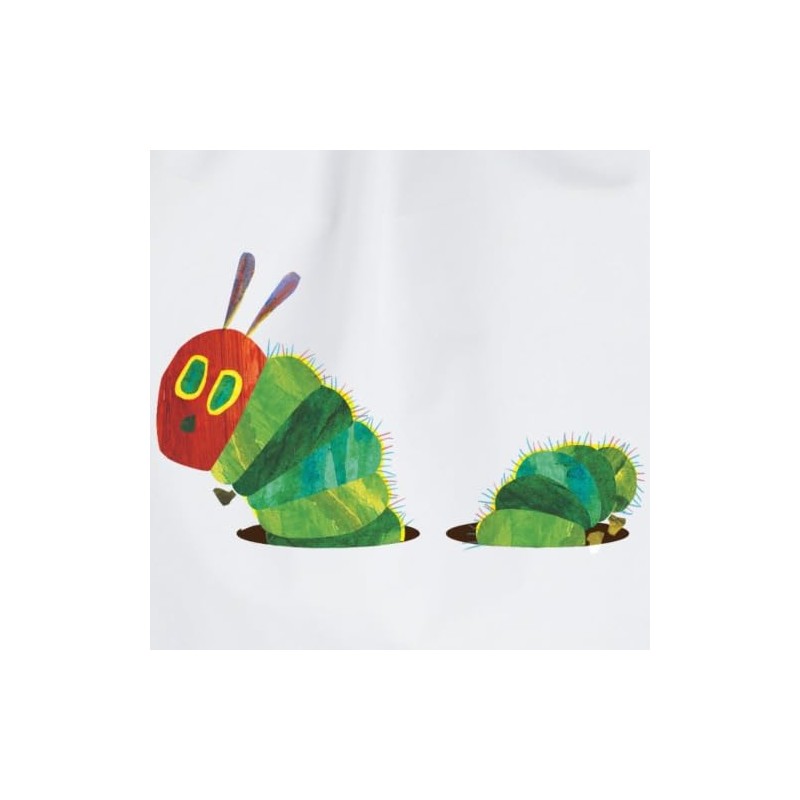 Spreadshirt The Very Hungry Caterpillar Gym Bag, White, Unit size