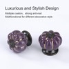 MengH-SHOP Cabinet Knobs Pumpkin Drawer Knobs Ceramic Furniture Knob with