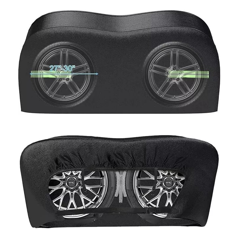 Generic Dual Axle Wheel Cover RV Tire Covers (2 Pack)