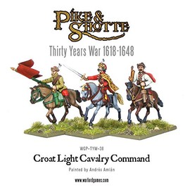 Pike & Shotte - Croat Cavalry Command - Wgp.tyw.38 - Warlord Games