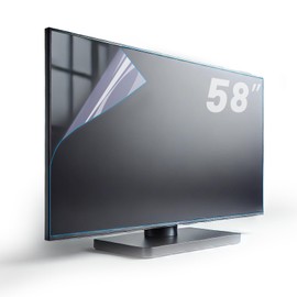 TYRHMY Anti Glare for 58 TV,Blue Light Filter,Matte Finish Glarefor Glare Reduction, Reflection Control, and Optimising glare on 58 inch TV screens (58 inch)