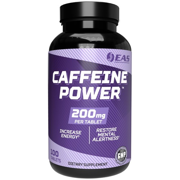 EAS EAS Caffeine Power 200mg | Caffeine Pills Supplement |