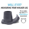 Deal: 2 Pairs Top Glides DuraSki Heavy Duty Walker Ski