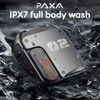 PAXA Mini Electric Shaver - Magnetic Dual Blades Curved Blade