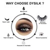 DYSILK 5 Pairs False Eyelashes 6D Natural Thickness Handmade Cross