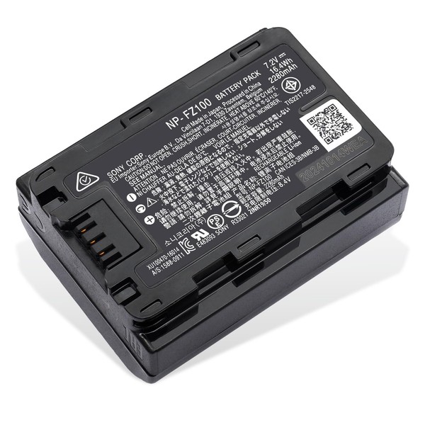Moiloam NP-FZ100 Replacement Battery 2280mAh Compatible with Sony ZV-E1 A1