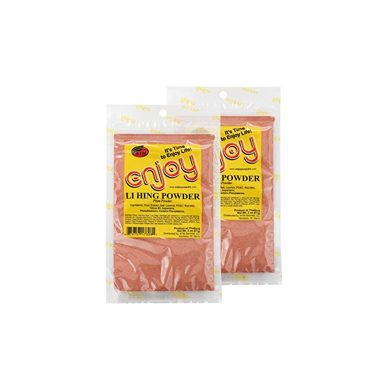 Enjoy Li Hing Mui Powder 2 Pack - 2 Oz