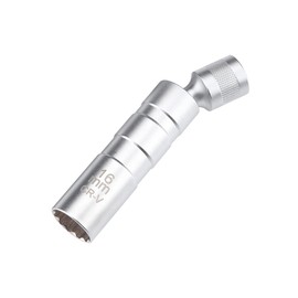 AUCELI Magnetic Spark Plug Socket, 16mm Thin Walled Swivel Socket Removal Tool, 3.8 Inch Universal Standard Spark Plug Socket Set with Magnetic Design, Car Accessories for Most Vehicles (0.63")