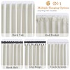 UHITECH 36 Inch Long Short Blackout Curtains for Bedroom Linen