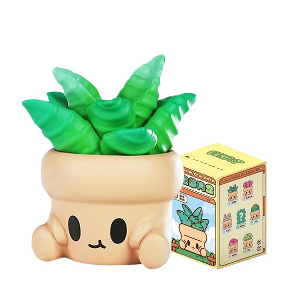 Aven Rabbit Hugging Succulents 2 Series Blind Box Toys for