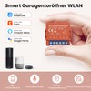 MIUCDA Smart Garage Door Opener, WiFi Remote Control with App,